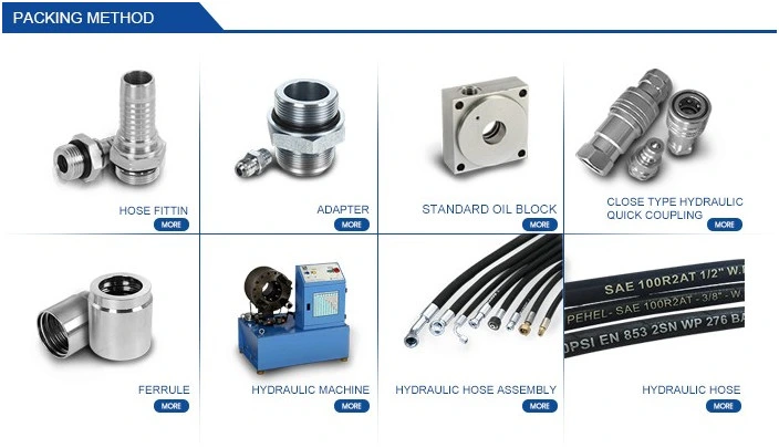 Hydraulic Hose Adapter Metric/NPT Thread Adapter