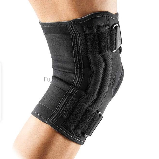 Neoprene Knee Support Braces Adjustable Sport Knee Guards with 4 Springs