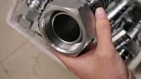 Hochwertige Hydraulik-Doppelanschlüsse aus Kohlenstoffstahl 90011-90012