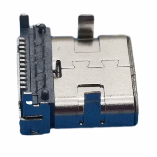 Typ-C-Stecker, weiblich, Doppelgehäuse, 24 POS, L=8,65 mit Höhe H=4,46 mm